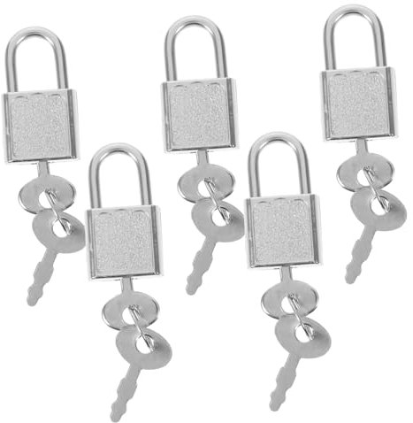 QUMIIRITY 5sets Piccole Serrature Con Chiave Per Scatole Dei Accessori Per Per e Vostri