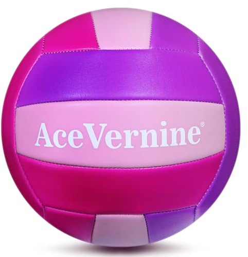 AceVernine Soft Touch Volleyballs Size 5 for Youth Teen Girls Kids Beginners Team Training Durable Volleyball Ball for Outdoor Indoor Beach Pool Water Play Practice
