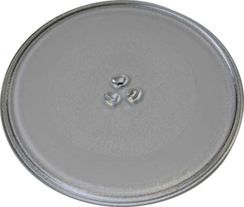 LG / Goldstar - Plato de cristal para microondas LG / Goldstar MJ9280NS, MC8294NB, MC8090WH, MC3088IXC, MC8280NB, MC8290NB, MC8296SL, MC8293NS, MC8090SL, MC8281W, MC8282SL, MC3081, MC808, MC3080, MC8280, MC3089, MC3088, MC3087, MC4287, MC9286 y MC809NJC
