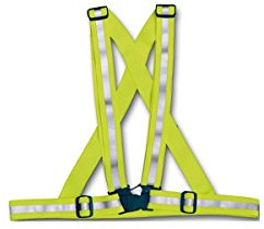 Reflexgurt gelb elastisch einstellbar