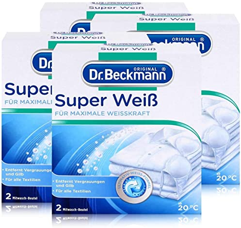 Dr. Beckmann Super Weiss, 4er Pack (4 x 80 g)