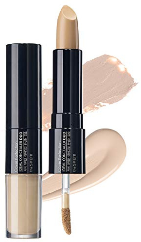 The saem Cover perfection ideal concealer duo 1.0 Clear Beige