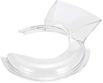 Splash Pouring Shield, Splatter Guard Cover for Kitchen Aid Mixers Accessories Clear Secure Fit Splatter Guard Perfect for Stainless Steel Bowl (Assorted Color)