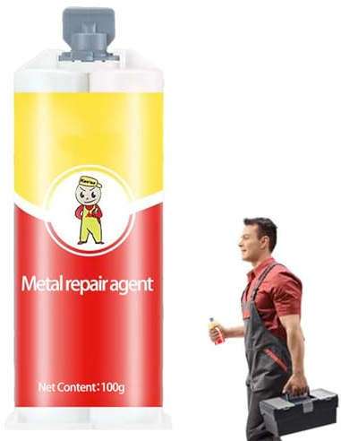 Pegamento Reparador Multiusos, Adhesivo Industrial Para Soldadura De Metales De Uso Pesado, Sellante Multiusos Para Roscado, Moldeado, Lijado, Pulido Y Taladrado