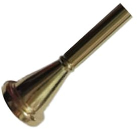 AMSLSIU Boquilla de trombón de precisión Accesorio alto rendimiento Sonido diseñado para amantes del trombón barítono Bombardino Boquilla profesional para la