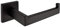 Aothpher Wall Mounted Stainless Steel Bathroom Toilet Roll Holder Black Finished Toiler Paper Holder