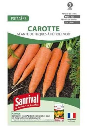 Graines Carotte Géant de Tilques