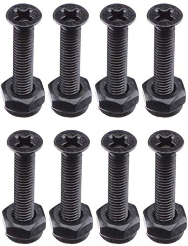 Longboard Skateboards Cruiser Hardware Schrauben 4,4 cm schwarz Farbe (4,4 cm)