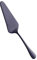 BESTonZON - Paletta per torte in acciaio inox seghettato, colore: nero, fette di frutta, pizza e formaggio, posate, panna, spatola, strumento di sollevamento per casa, caffetteria, panetteria