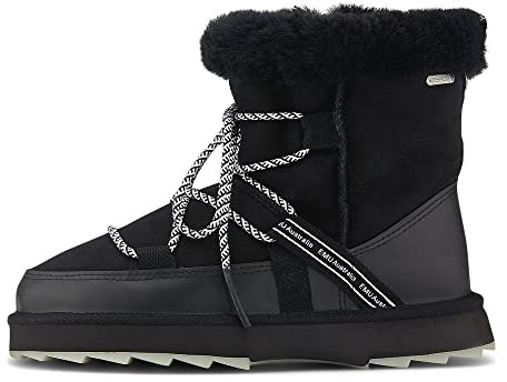 EMU Australia - Bottes floues pour femme, Noir , 40/41 EU