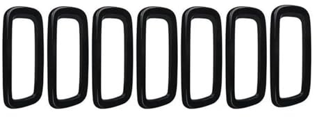 Per Jeep Per Renegade 2015 2016 2017 2018 Anteriore Griglia Inserire Copertura Finitura Telaio Griglia del radiatore