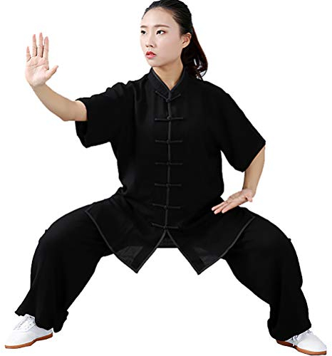 Daoba Sommer-Kampfsport Tai Chi Uniform Wing Chun Shaolin Anzug Kung Fu Uniformen Unisex Zweiteiliger Anzug