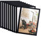 Mcbazel 10 Pezzi Cornice Magnetica A4, Cornice Informativa Autoadesiva, Cornice Magnetiche per Pittura e Foto