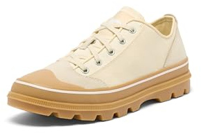 Sorel Men's Scout N About Low Sneaker, Chalk/Gum, 10