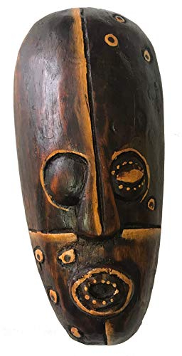 Woru Maschera dipinta, 20 cm, maschera di legno di Bali, maschera da parete Motivo: pirata