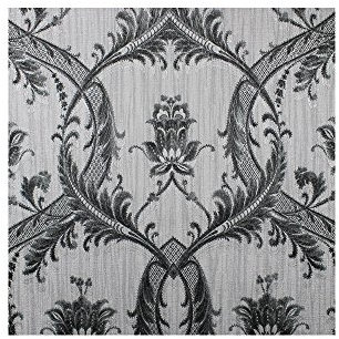BHF M95565 Milano 4 Damask Wallpaper - Silver (2-Piece)