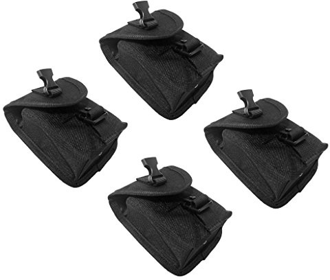 MagiDeal Pack of 4pcs Scuba Diving Spare Weight Belt Pocket with
