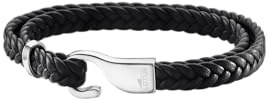 LOTUS STYLE Pulsera Hombre Acero Inoxidable 316L Brazalete de Diseño Sofisticado, Confortable y Resistente al Agua - Pulseras Hombre - Plateada 205.00 mm LS1880-2/3 - Ideal para Regalo
