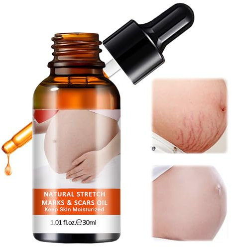 30ml Mama Schwangerschaftsöl,Hautpflege Schwangerschaft Körperöl,Massageöl zur Dehnungsstreifen Vorbeugung,MassageÖl für Schwangere,Öl gegen Dehnungsstreifen Schwangerschaft für Bauch