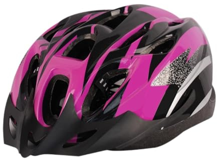 Dickly Casque de vélo de Montagne, Casque de vélo de Route, Casque de Cyclisme Absorbant Les Chocs pour Femmes, Hommes, Patinage en Ligne, vélo, Skateboard, Rose