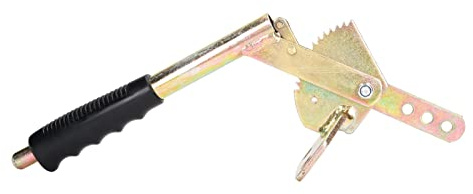 Haofy Palanca Freno Mano Acero Galvanizado Antideslizante para Remolque con Configuración Mecánica Soporte Freno Estacionamiento para RV, Hogar Móvil, Transporte Seguro