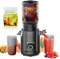 Hobsir 5.3 Inch Juicer Machines, Slow Chew Juicer Machines with 300W, Large Feed Channel Juice Machines for Vegetables and Fruits, Easy Juicers