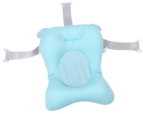 Holibanna Cojín Antideslizante para Bañera de Almohadilla de Baño para Recién Nacidos con Diseño de Baño Seguro y Aleatorio