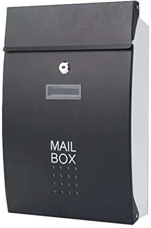 Cassetta postale a parete, cassette postali a con cassetta serratura semplice Cassette a doppia porta for ville residenziali
