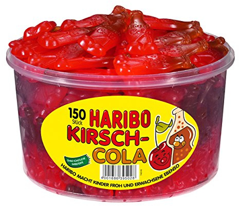 Haribo Kirsch-Cola, 1er Pack (1 x 1.35 kg Dose)