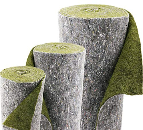 5 m x 1 m tappetino verde per argini tappetino per bordi del laghetto per il rivestimento del laghetto