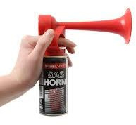 Emergency Gas Horn - Temporary Alarm for Remote Areas/Building Sites - FireShield