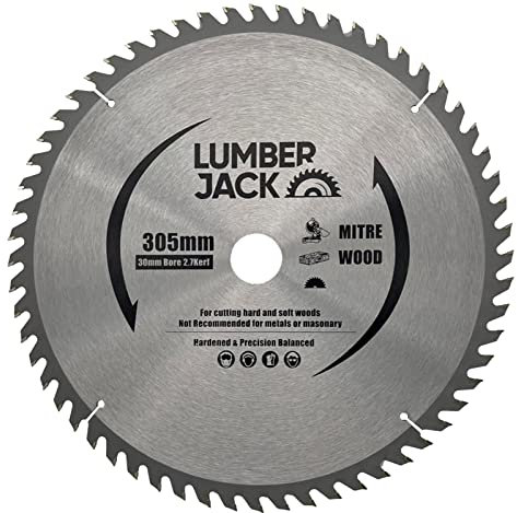 LUMBER JACK TCT Circular Wood Saw Blade 305mm x 30mm 100T for Bosch Makita Dewalt etc