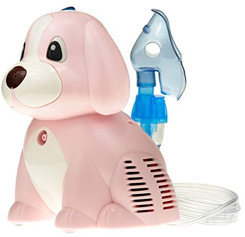 Omnibus BR-CN171 Puppy Elektrisk Inhalator för Barn och Vuxna (Rosa)