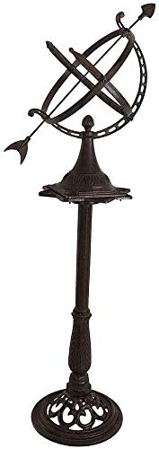 Unbekannt Große Sonnenuhr aus Gusseisen