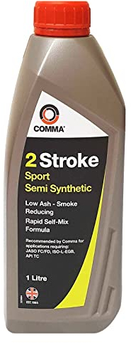Comma TSTSS1L 1L Two Wheel 2 Stroke Semi Synthetic Motor Oil