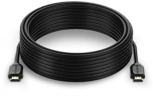 Fosmon 4K HDMI Cable (25FT/7.5M) High Speed 4K@60Hz 2160p 18Gbps HDMI 2.0