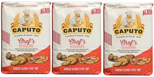 Antico Molino Napoli Antimo Caputo '00' Flour 2.2 Lb (Pack of 3)