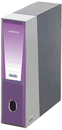 Favorit Raccoglitore Unico con Custodia, 28.5 x 33 x 9.5 cm, Viola, 1 Pezzo