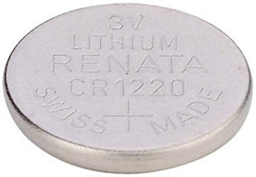 Renata CR1220 MFR button cell CR 1220 Lithium 35 mAh 3V 1St.