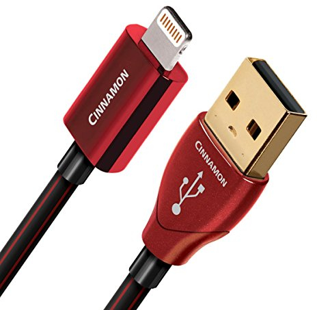 AudioQuest 1.5 m Cinnamon Lightning 1.5 m USB zu Lightning schwarz