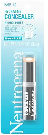 Neutrogena Hydro Boost Hydrating Concealer, 10 Fair 0.12 Oz