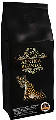 Especialidad de café de África - Ruanda, La tierra de las mil colinas - Café de las tierras altas (grano entero, 1000 gramos)