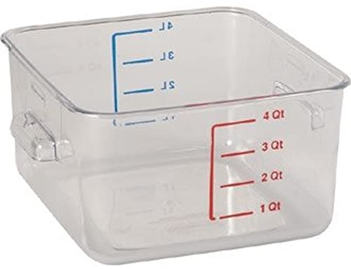 Rubbermaid j871 Rubbermaid Space Saver Container, 4 l