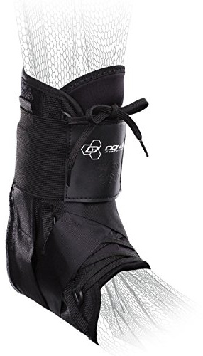 DonJoy Performance ANAFORM Lace-Up Figure-8 Straps Ankle Brace for Mild to Moderate Ankle Support for Football, Volleyball, Wrestling, Soccer, Lacrosse, Snowboarding, Basketball