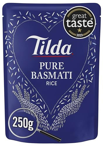 Tilda Pure Steamed Basmati Rice, 250 grams