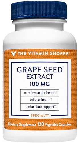 The Vitamin Shoppe Grape Seed Extract 100 (120 Capsules) (120 Capsules)