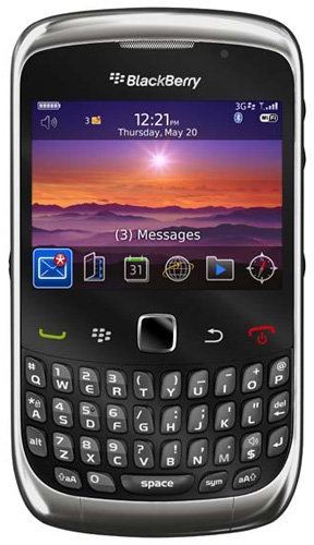 BlackBerry 9300 Sim Free Mobile Phone - Black