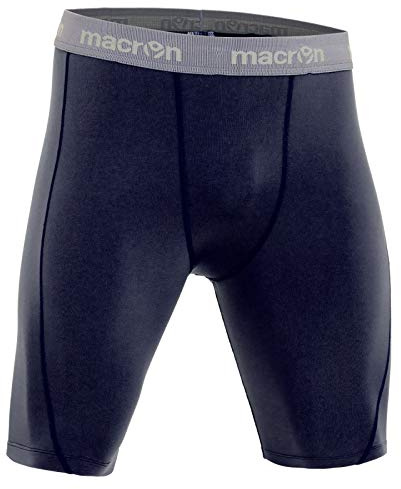 Bermuda Scaldamuscoli Macron QUINCE Sliding Short Blu taglia L