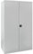 ADB Werkstattschrank Stahlschrank Werkzeugschrank Metall Universalschrank XXL lichtgrau 1920x1100x580 mm