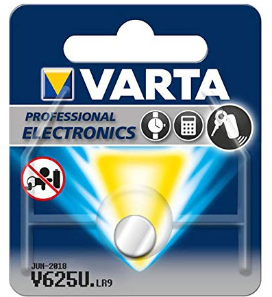 GWS POWERCELL® - Batterie a bottone VARTA PROFESSIONAL CR1216 / CR1220 / CR1225 / CR1616 / CR1620 / CR1632 / CR2016 / CR2025 / CR2032 / CR2320 / CR2430 / CR2450, confezionate in blister singoli 1 pezzo V625U